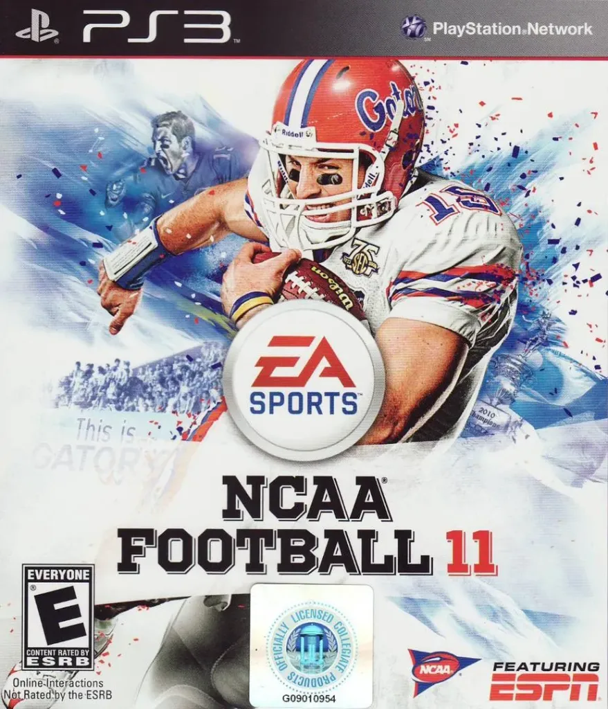 PS3U-NCAA FOOTBALL 2011 (DISC ONLY)