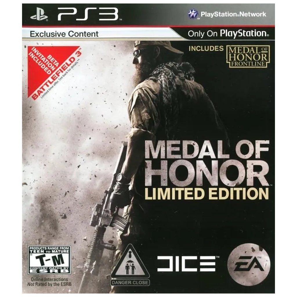 PS3U-MEDAL OF HONOR Limited Edition (DISC ONLY)