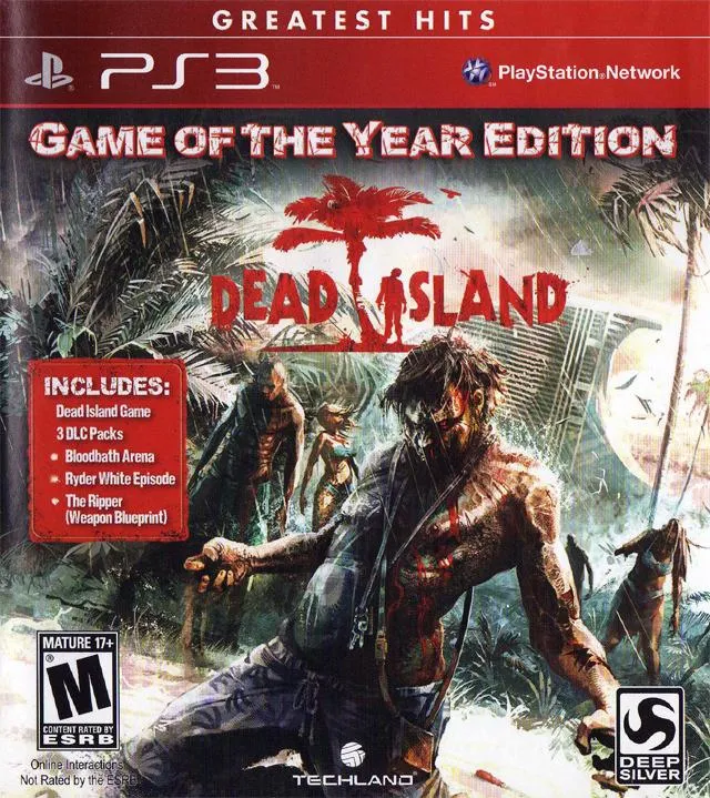 PS3U-DEAD ISLAND (GAME OF THE YEAR) (GREATEST HITS) (DISC ONLY)