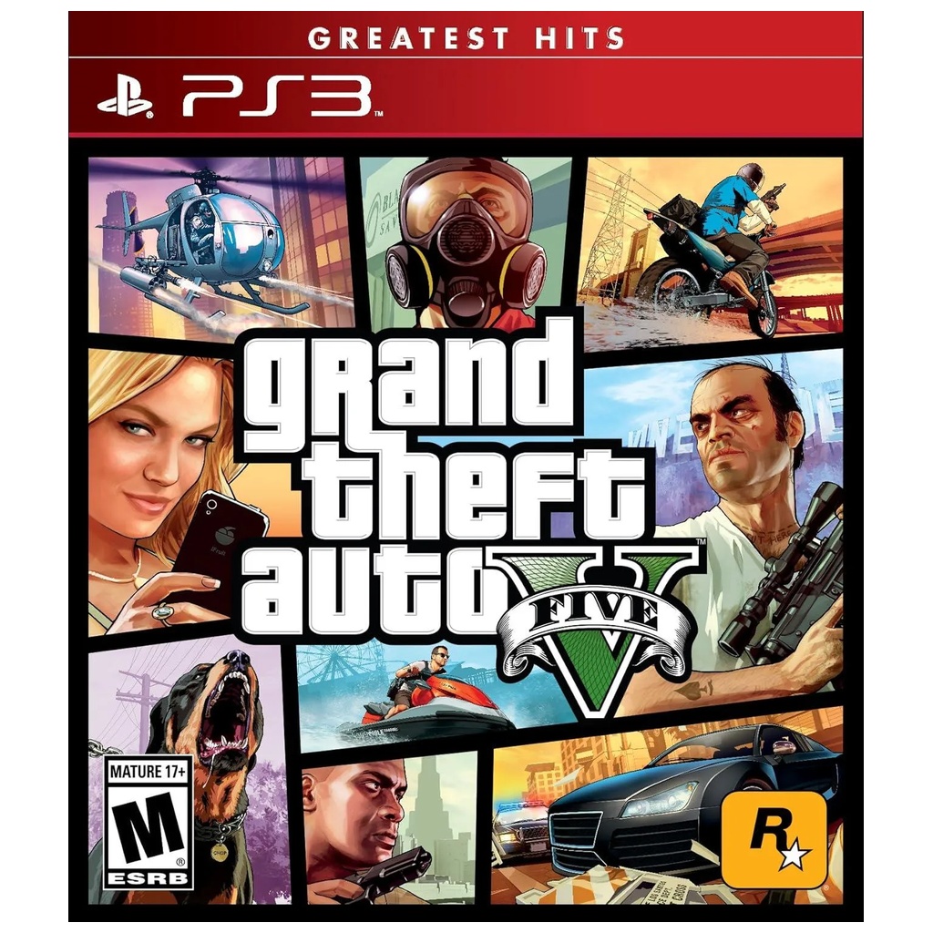 PS3U-GRAND THEFT AUTO V (GREATEST HITS) (DISC ONLY)