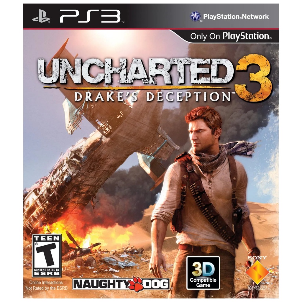 PS3U-UNCHARTED 3: DRAKE'S DECEPTION (DISC ONLY)