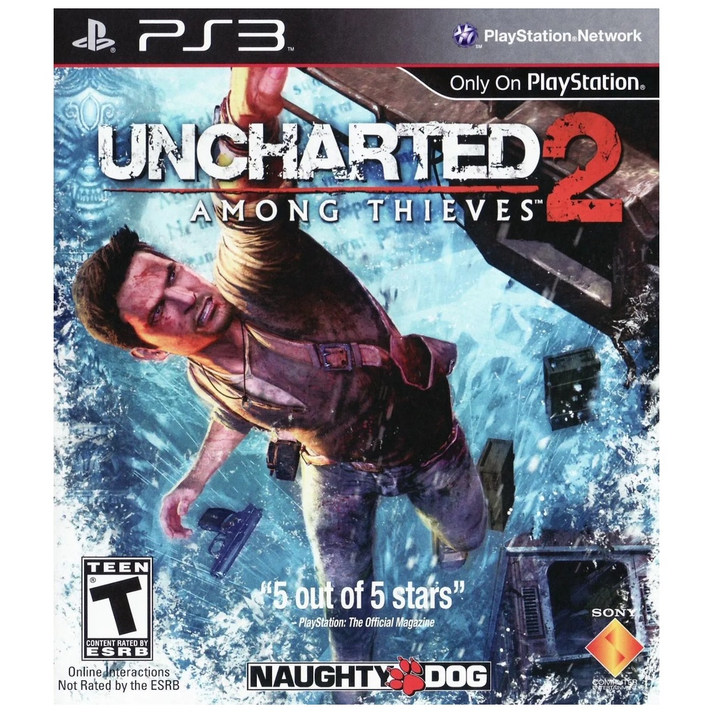 PS3U-UNCHARTED 2: AMONG THIEVES (DISC ONLY)
