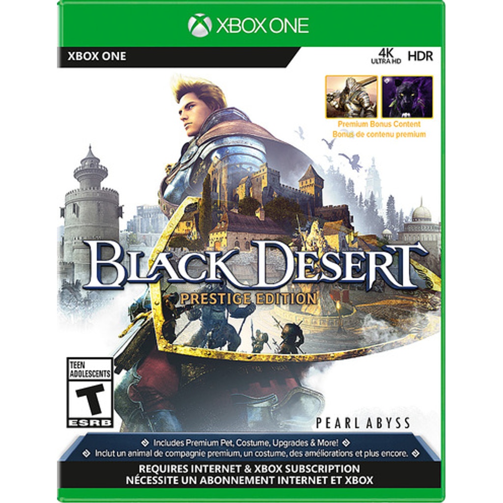 XB1U-Black Desert Prestige Edition (BASE GAME ONLY)