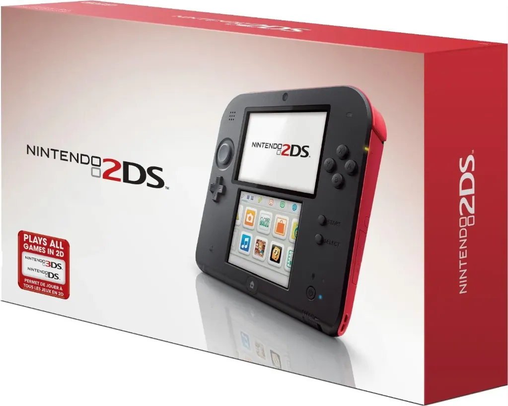 SYSTEM-USED 2DS CRIMSON RED (NO BOX)