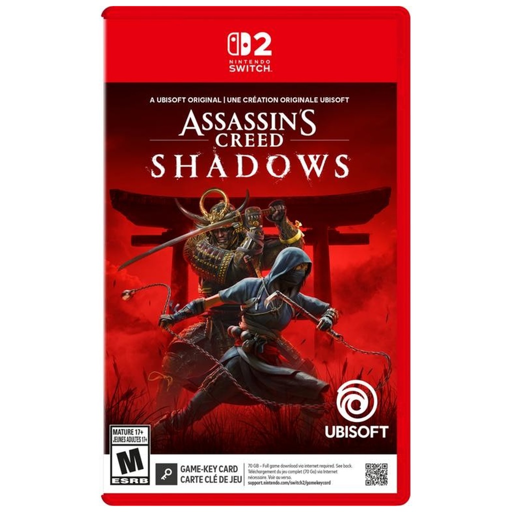 SWITCH2U-Assassin's Creed Shadows (Game-Key Card)