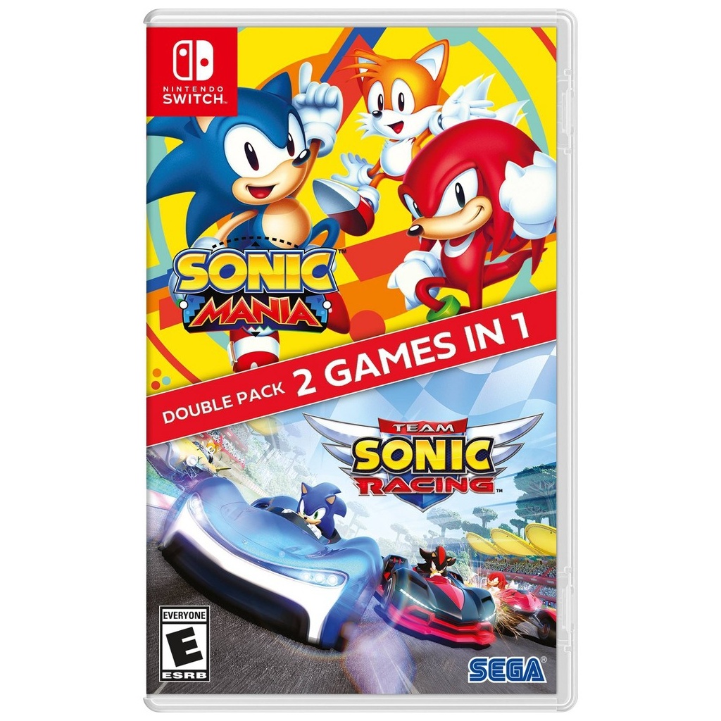 SWITCHU-Sonic Mania + Team Sonic Racing Double Pack