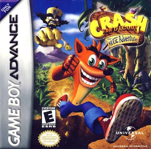 GBAU-Crash Bandicoot the Huge Adventure (Cartridge Only)