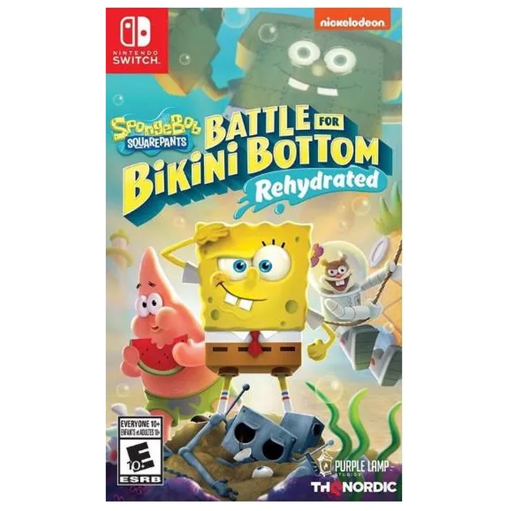 SWITCHU-Spongebob SquarePants: Battle for Bikini Bottom Rehydrated (Chip Only)