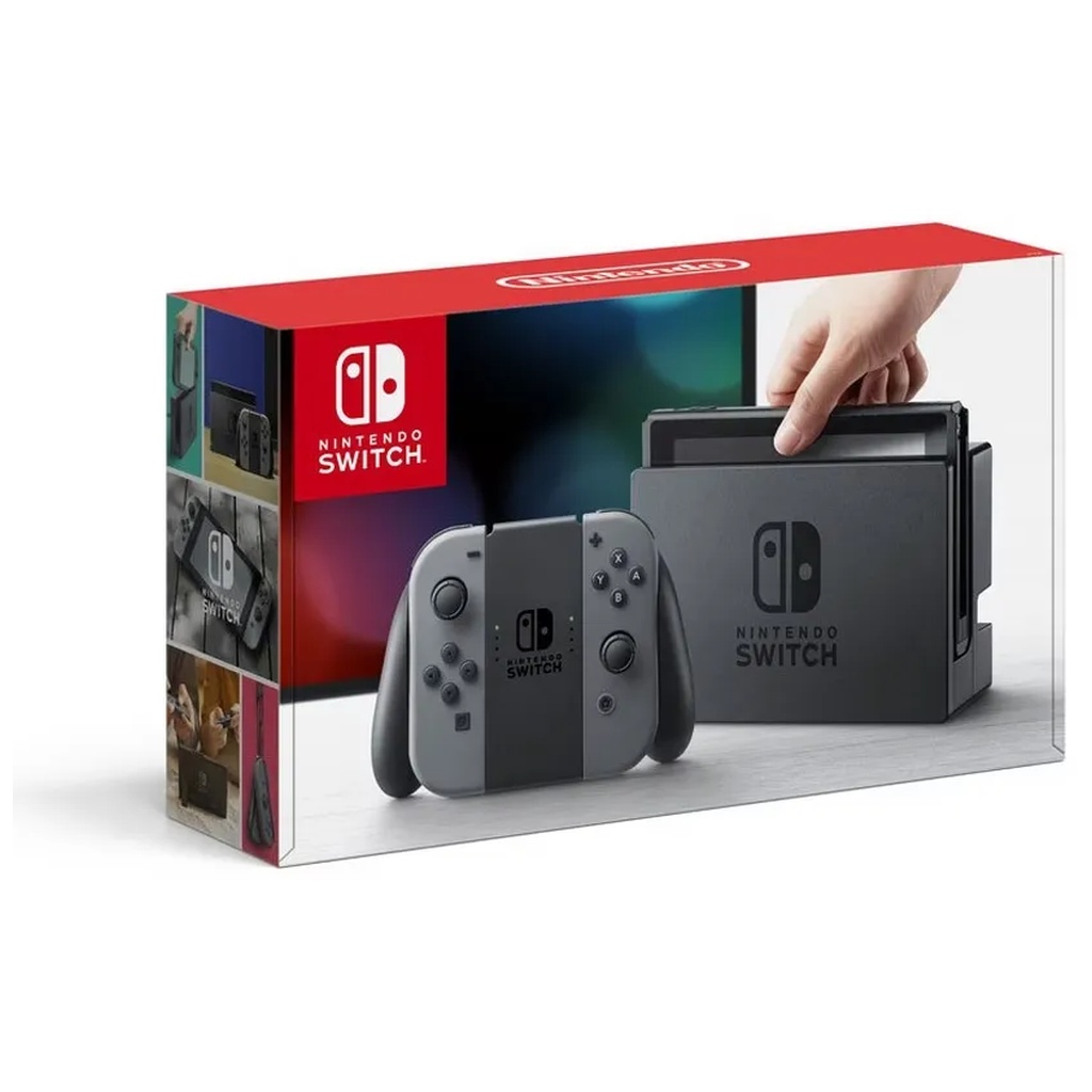 SYSTEM-USED NINTENDO SWITCH (GRAY Minor Screen Wear)