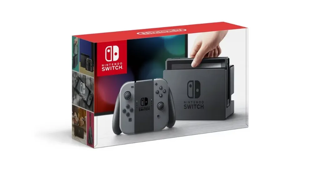 SYSTEM-USED NINTENDO SWITCH (GRAY Minor Screen Wear)