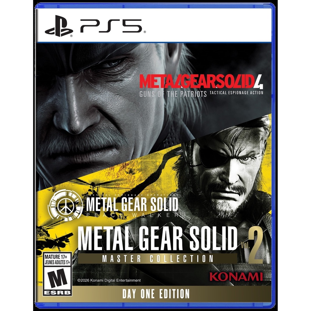 PS5-Metal Gear Solid: Master Collection: Vol 2