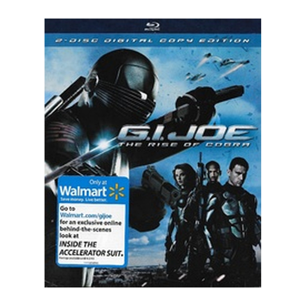 G.I. Joe The Rise of Cobra 2-Disc Digital Copy Edition Blu-ray