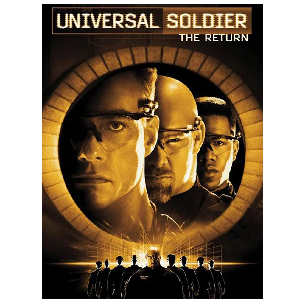 Jean-Claude Van Damme Universal Soldier The Return Blu-ray