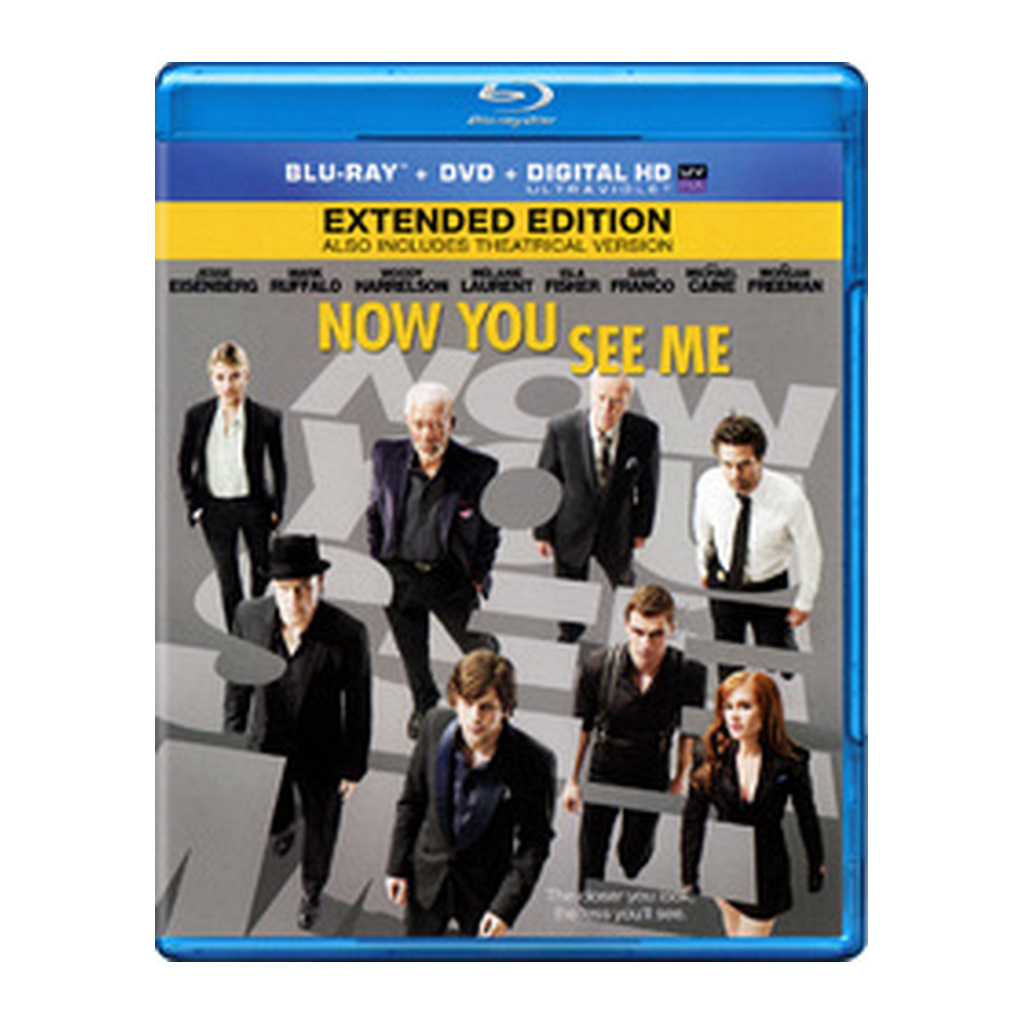 Now You See Me Extended Edition Blu-ray