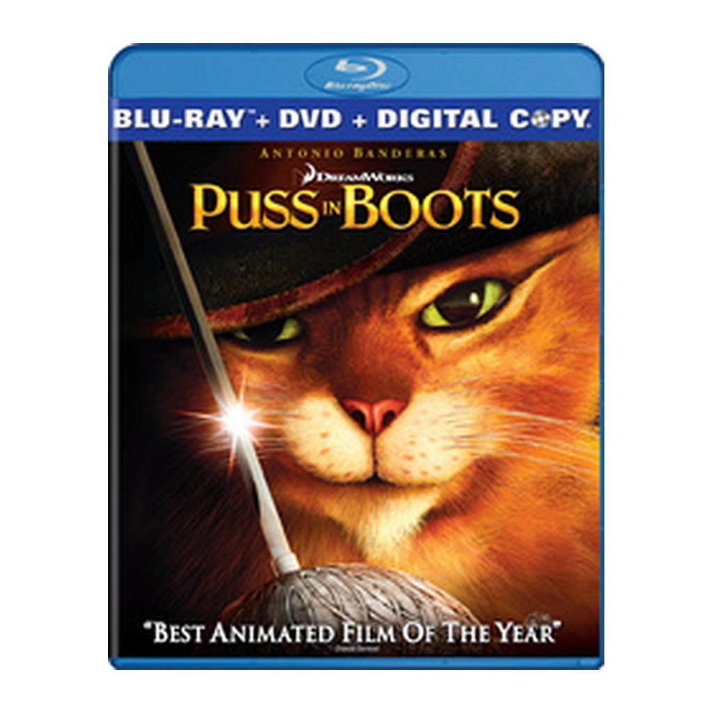 Puss in Boots Blu-ray