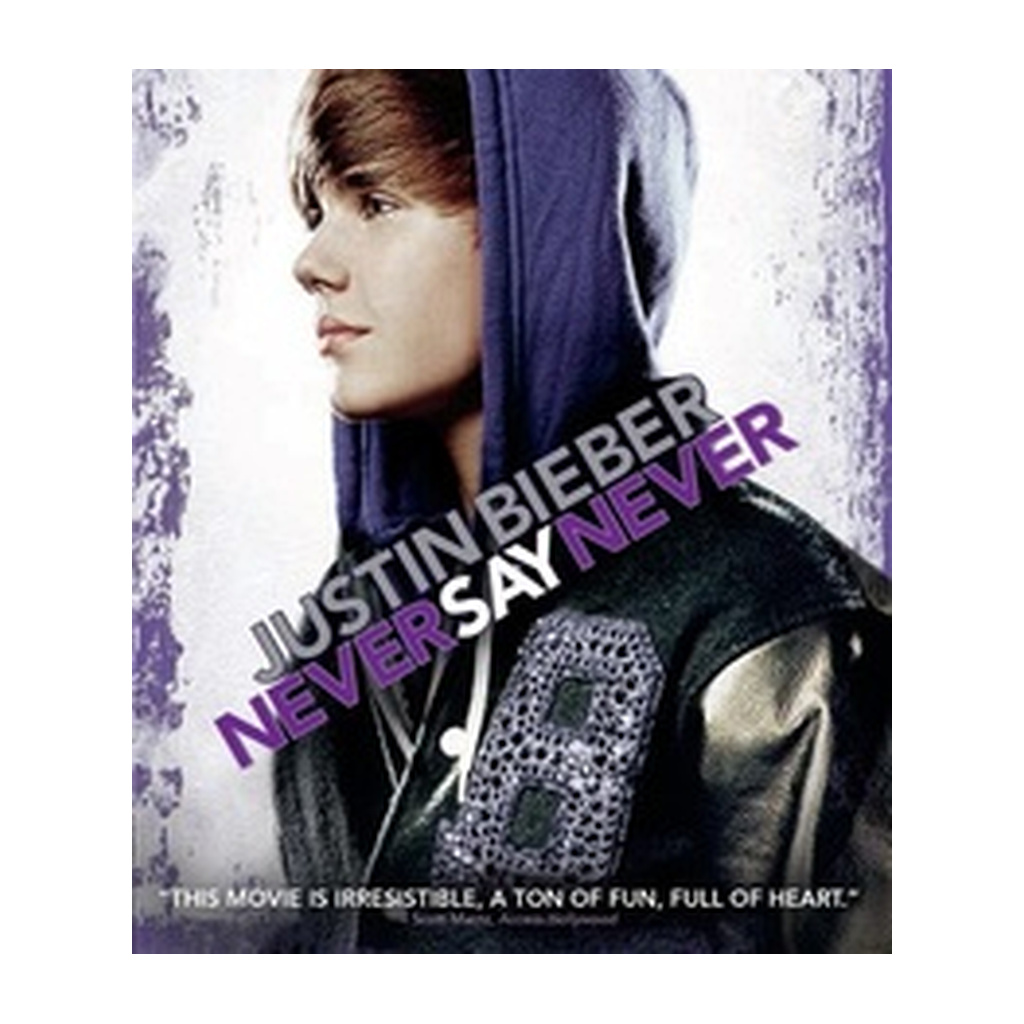 Justin Bieber Never Say Never Blu-ray