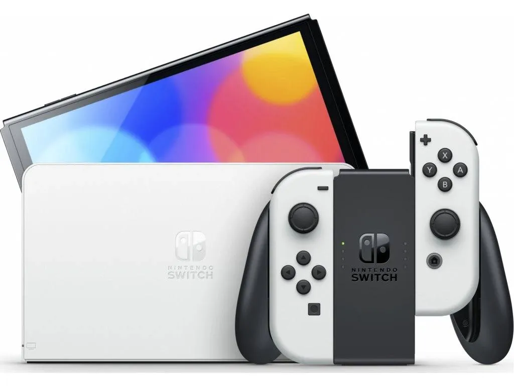 SYSTEM-USED Nintendo Switch OLED Console with White Joy-Cons