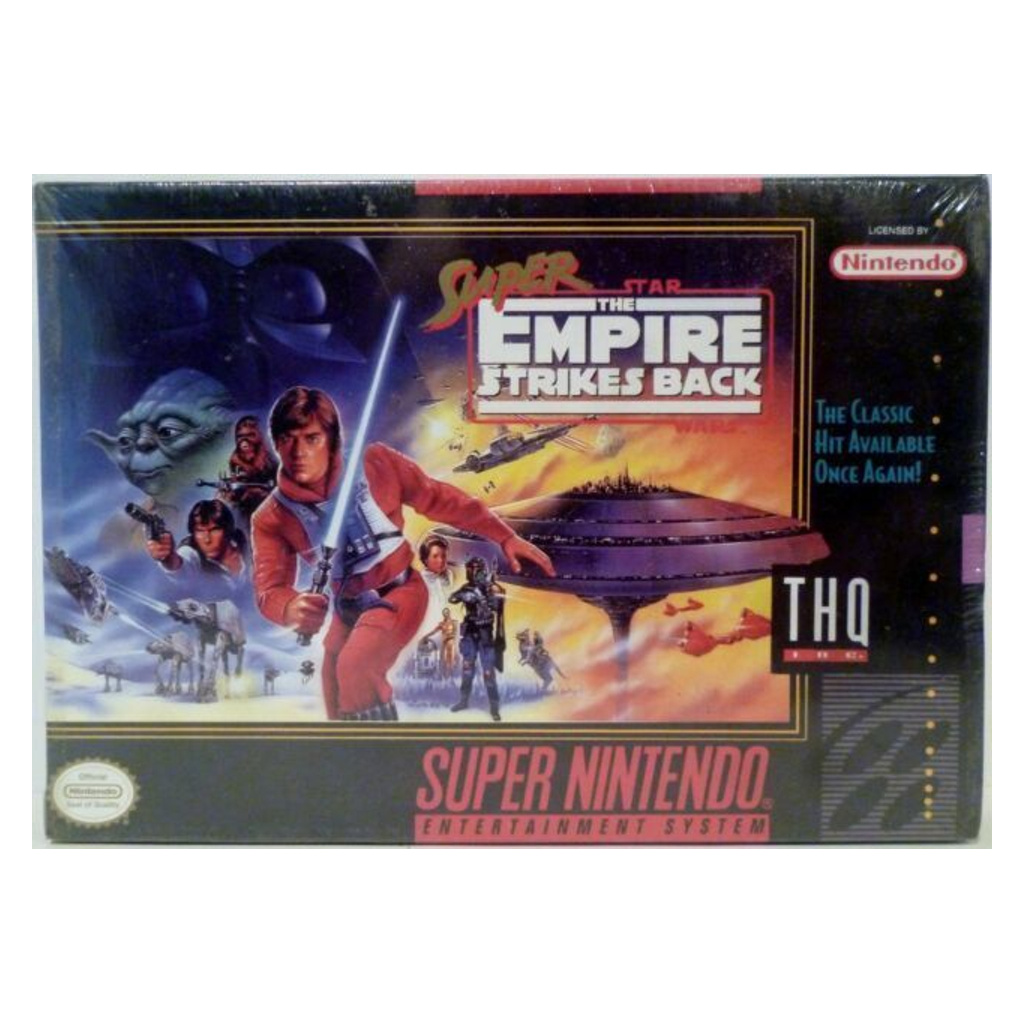 SNESU-Super Star Wars: The Empire Strikes Back (THQ Reissue) (CARTRIDGE ONLY)