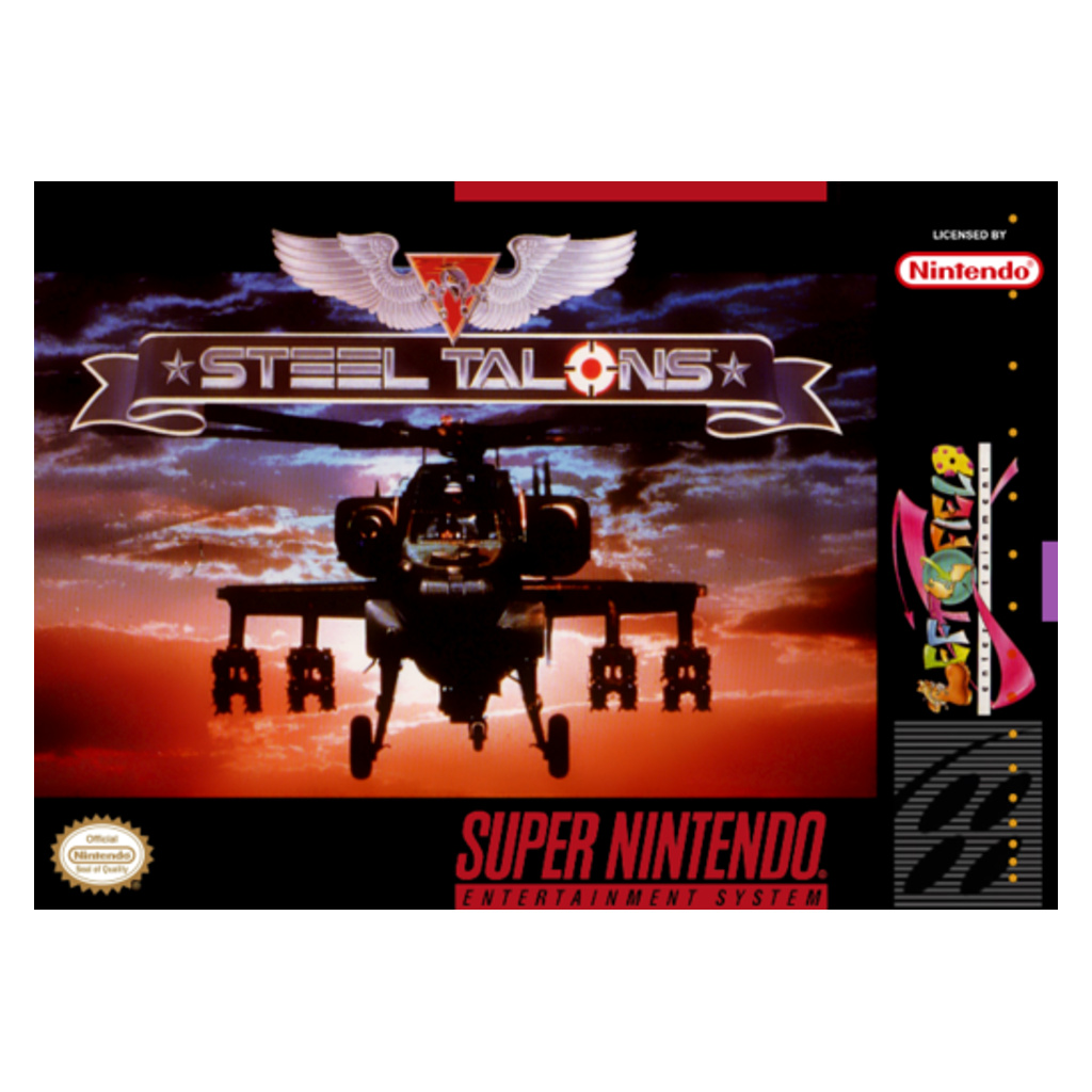 SNESU-Steel Talons (CARTRIDGE ONLY)