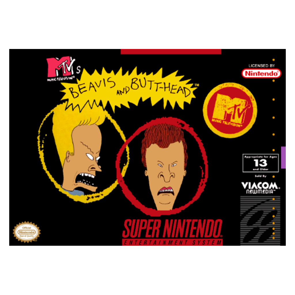 SNESU-Beavis and Butt-Head (CARTRIDGE ONLY)
