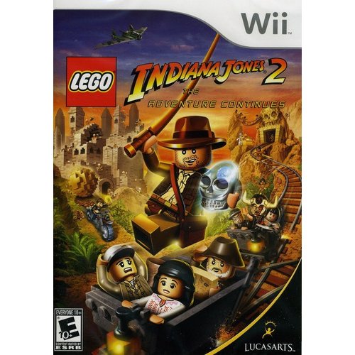 WIIUSED-LEGO Indiana Jones 2: the Adventure Continues (DISC ONLY)