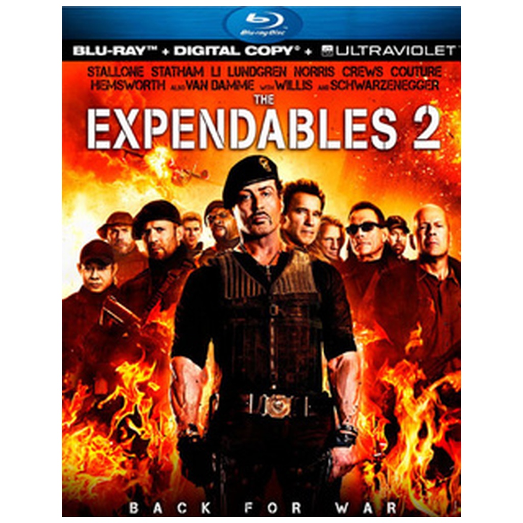 The Expendables 2 Blu-ray