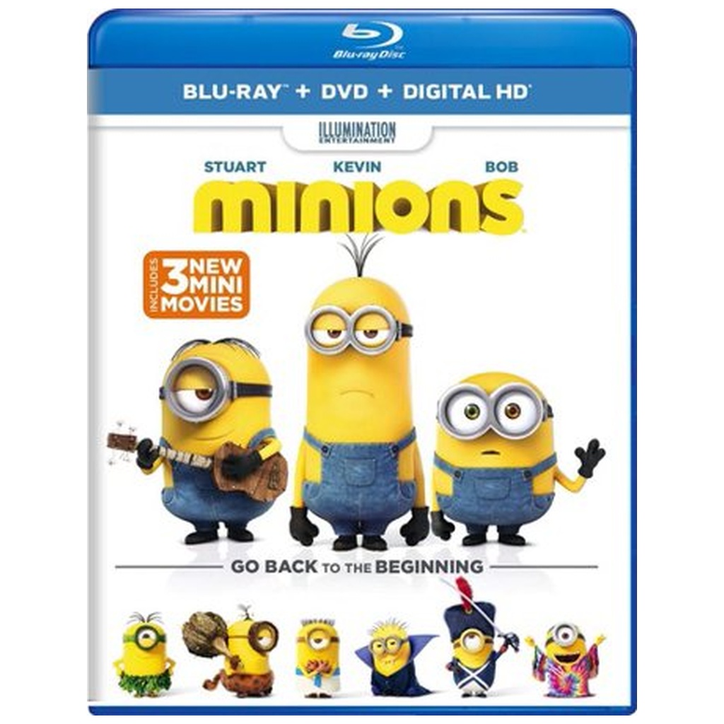 Minions Blu-ray
