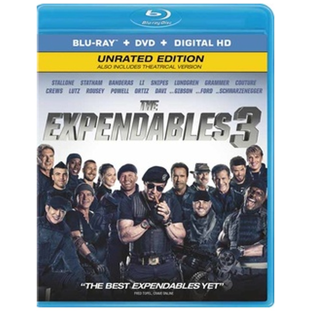 The Expendables 3 - Unrated Blu-ray