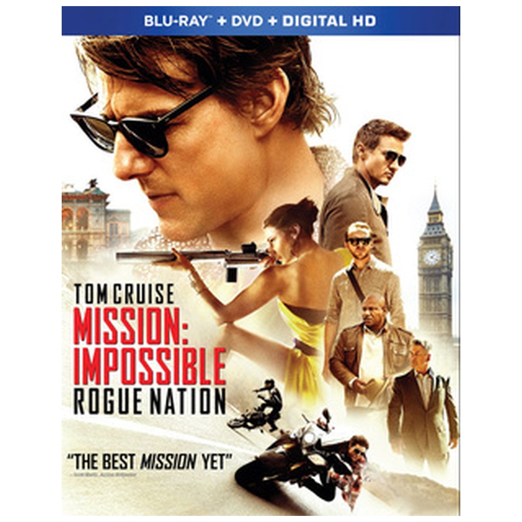 Mission: Impossible - Rogue Nation Blu-ray