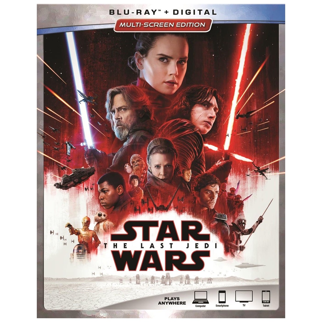 Star Wars: The Last Jedi Blu-ray (Multi-Screen Edition)