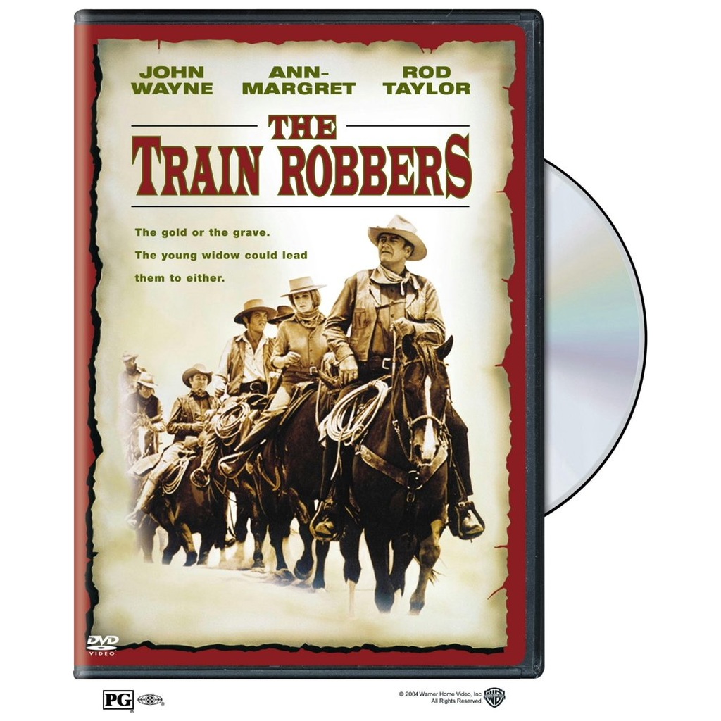The Train Robbers DVD