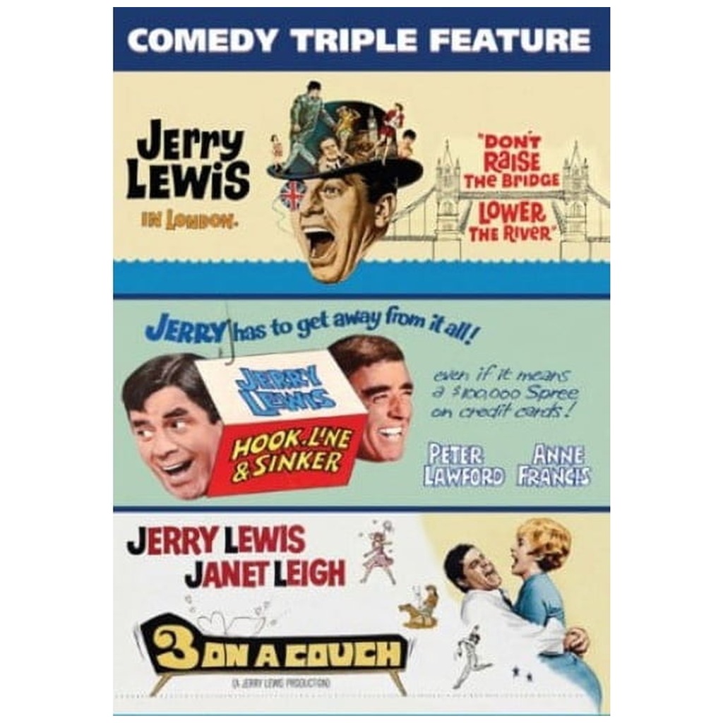 Jerry Lewis Triple Feature DVD