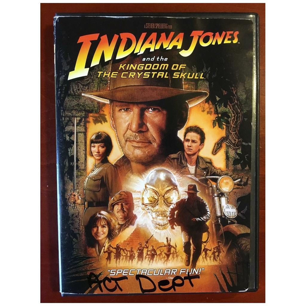 Indiana Jones and the Kingdom of the Crystal Skull DVD