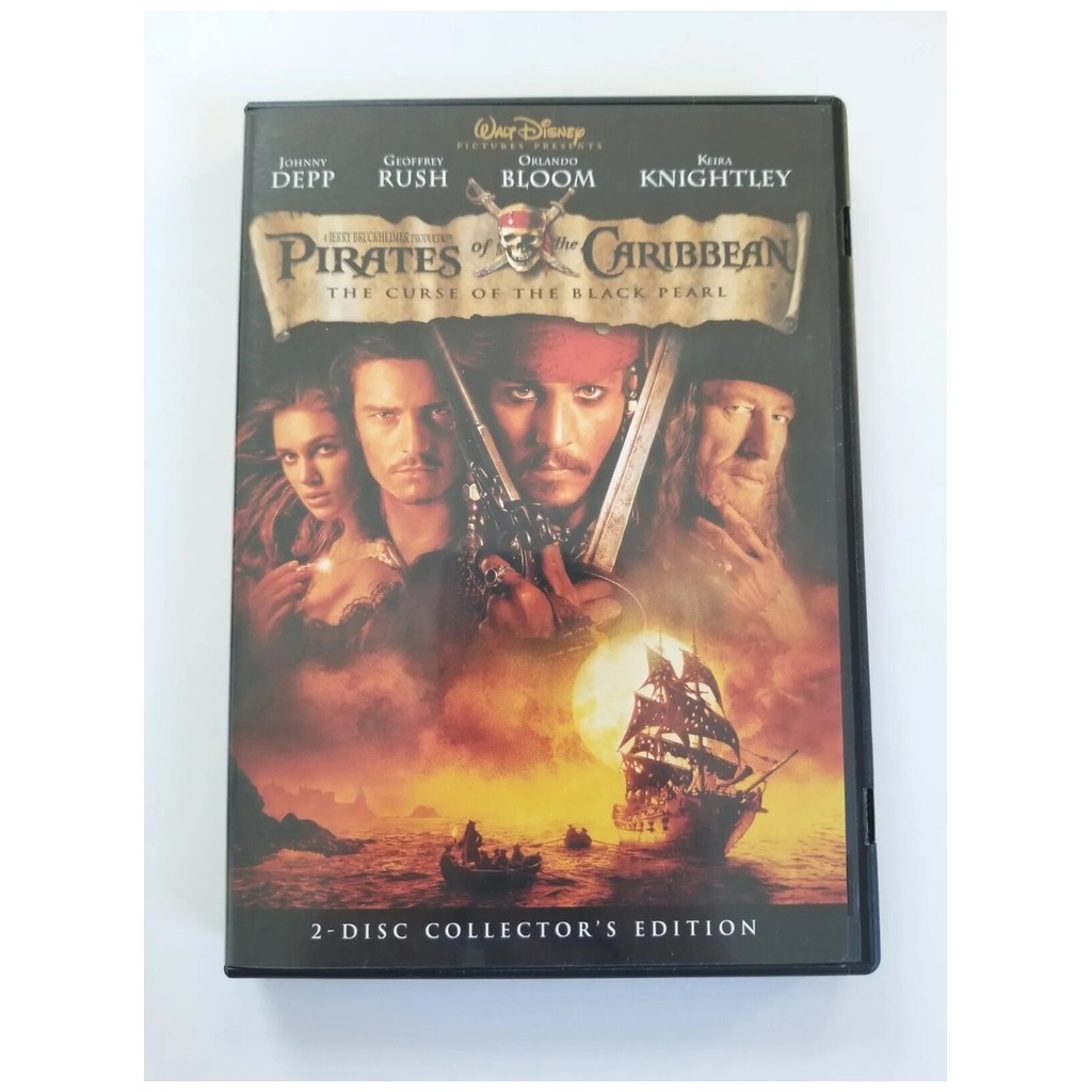 Pirates of the Caribbean: The Curse of the Black Pearl (Collector's Edition) DVD