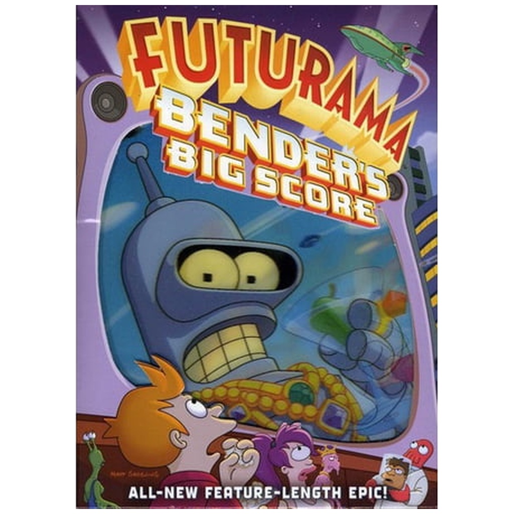 Futurama: Bender's Big Score DVD