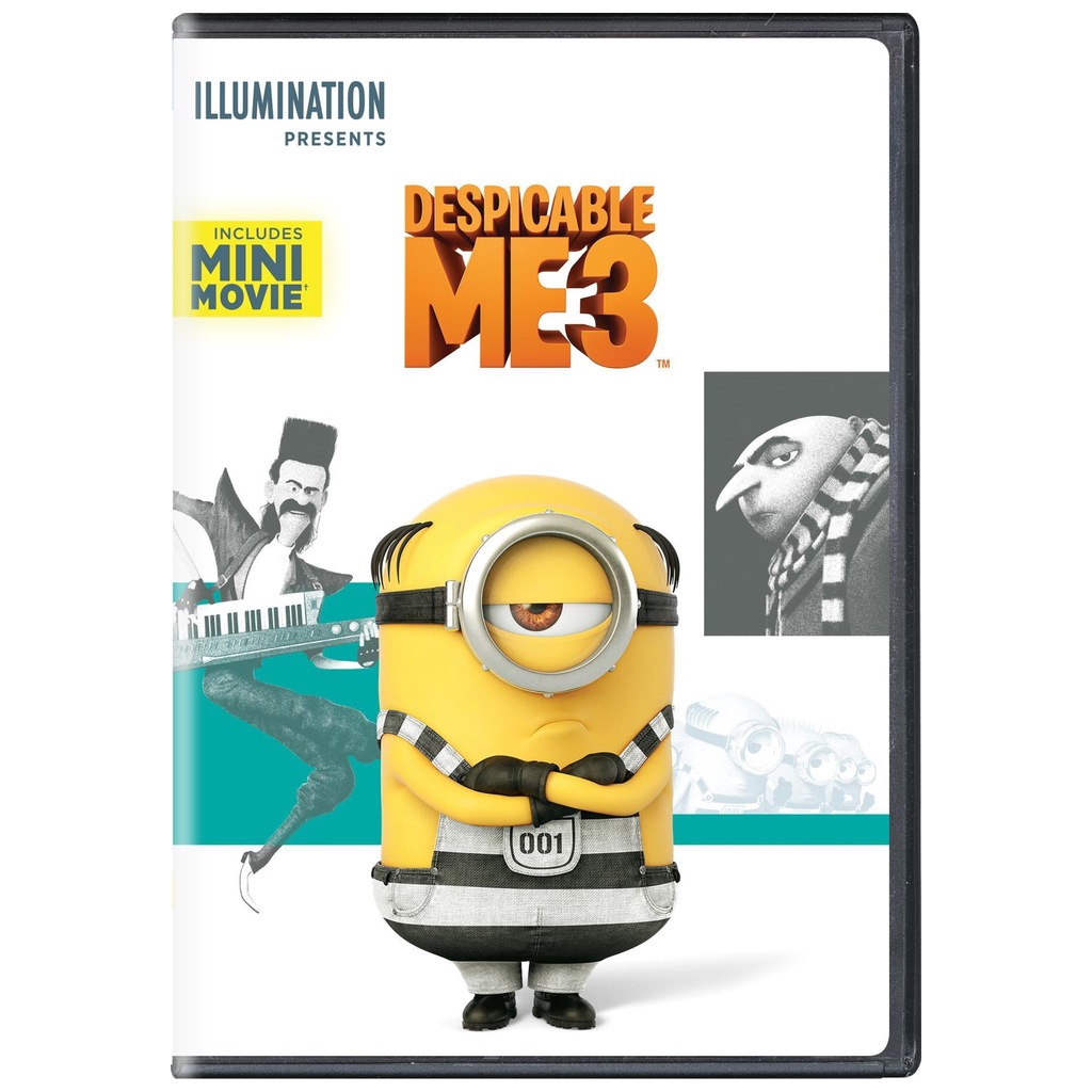 Despicable Me 3 DVD