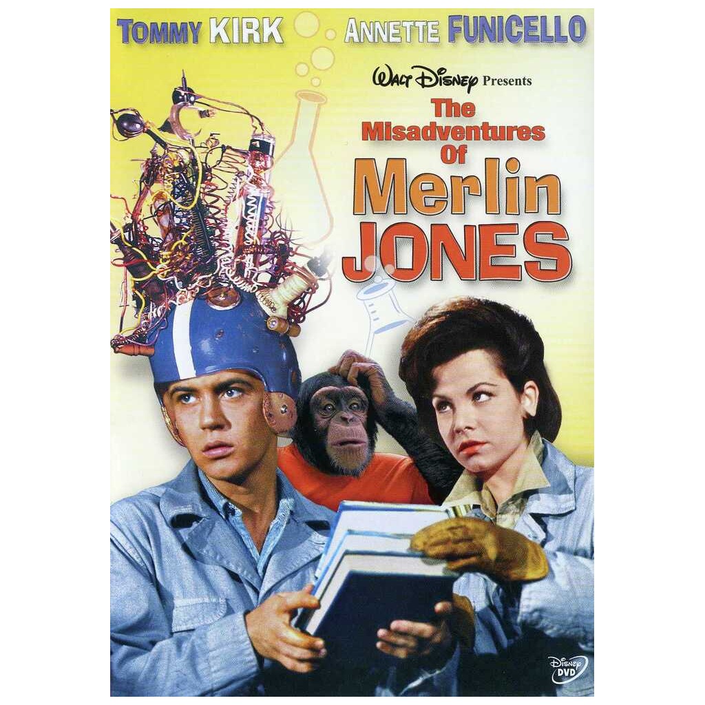 The Misadventures of Merlin Jones DVD