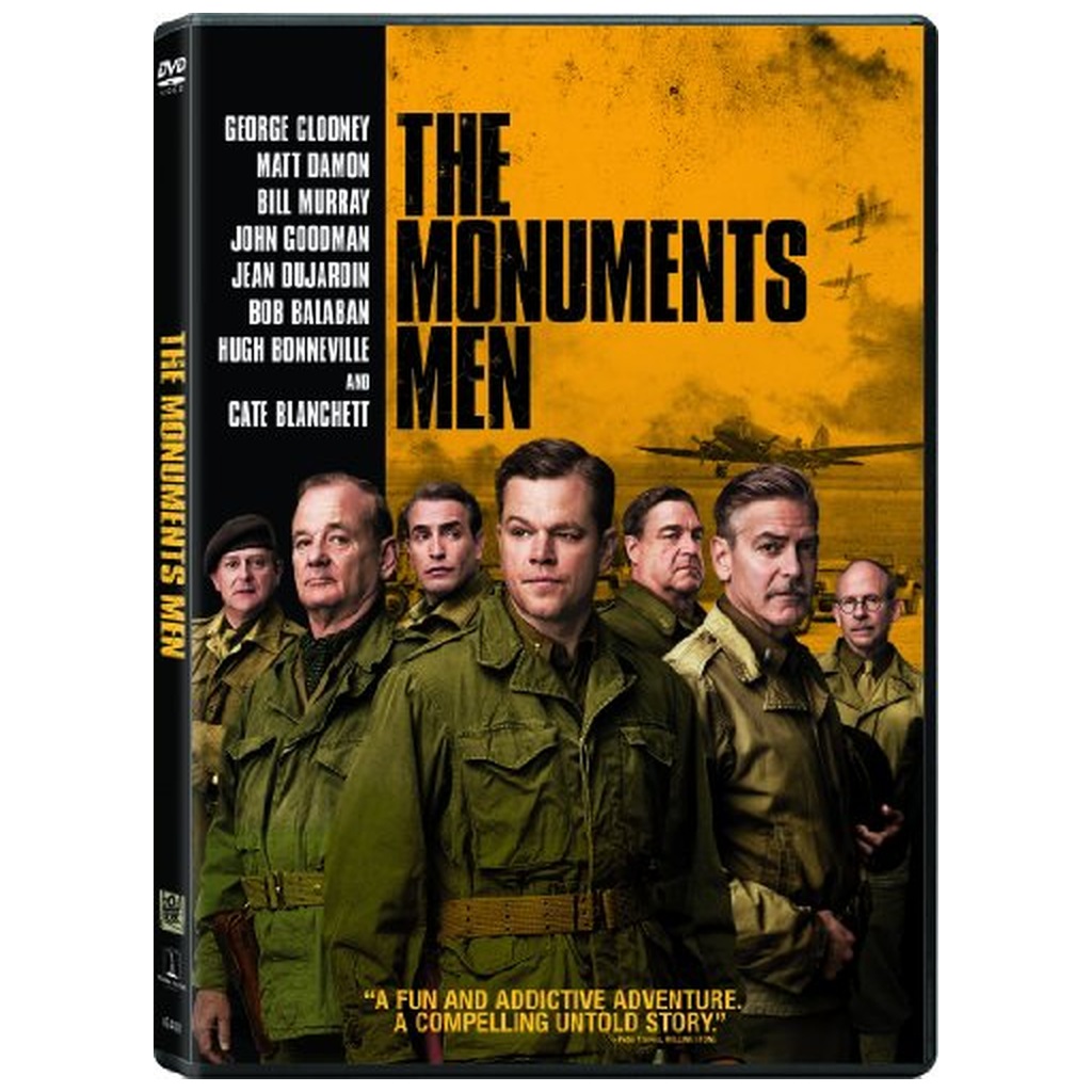 The Monuments Men DVD