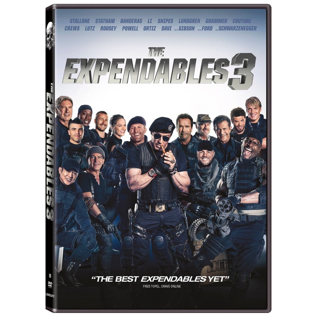 The Expendables 3 DVD