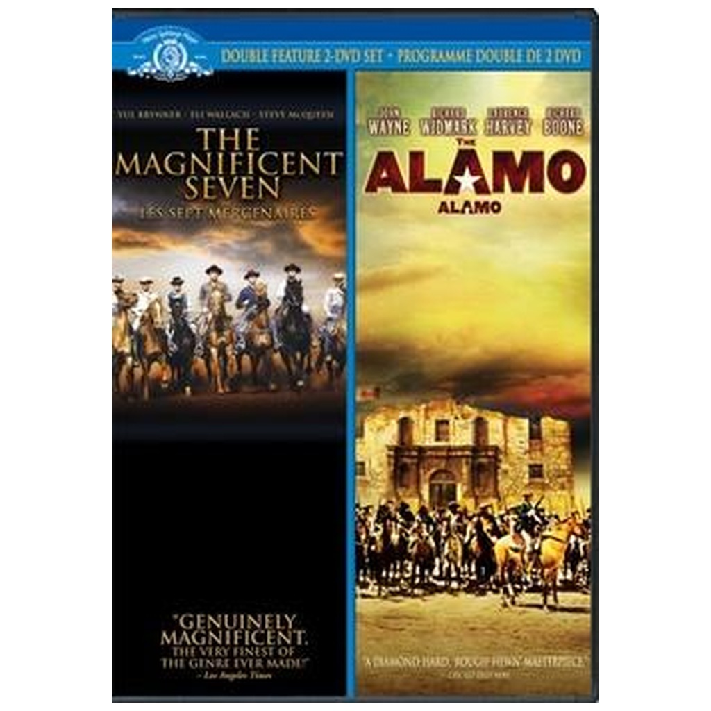 The Magnificent Seven / The Alamo (Double Feature) DVD