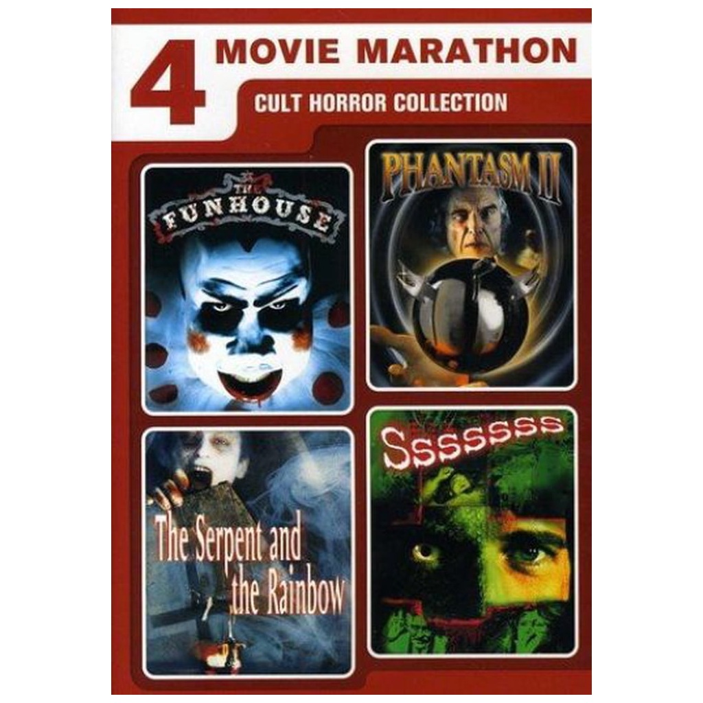 4 Movie Marathon: Cult Horror Collection DVD