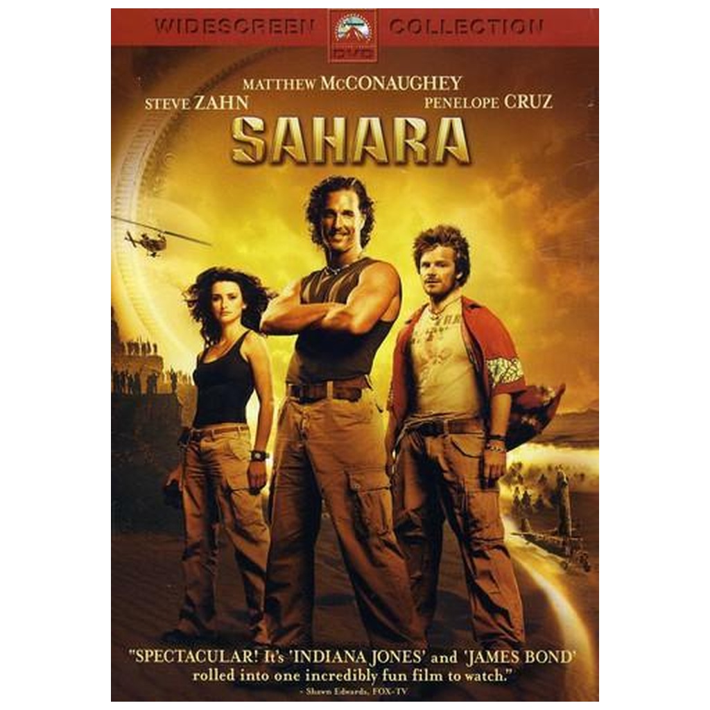 Sahara (2005, Widescreen) DVD