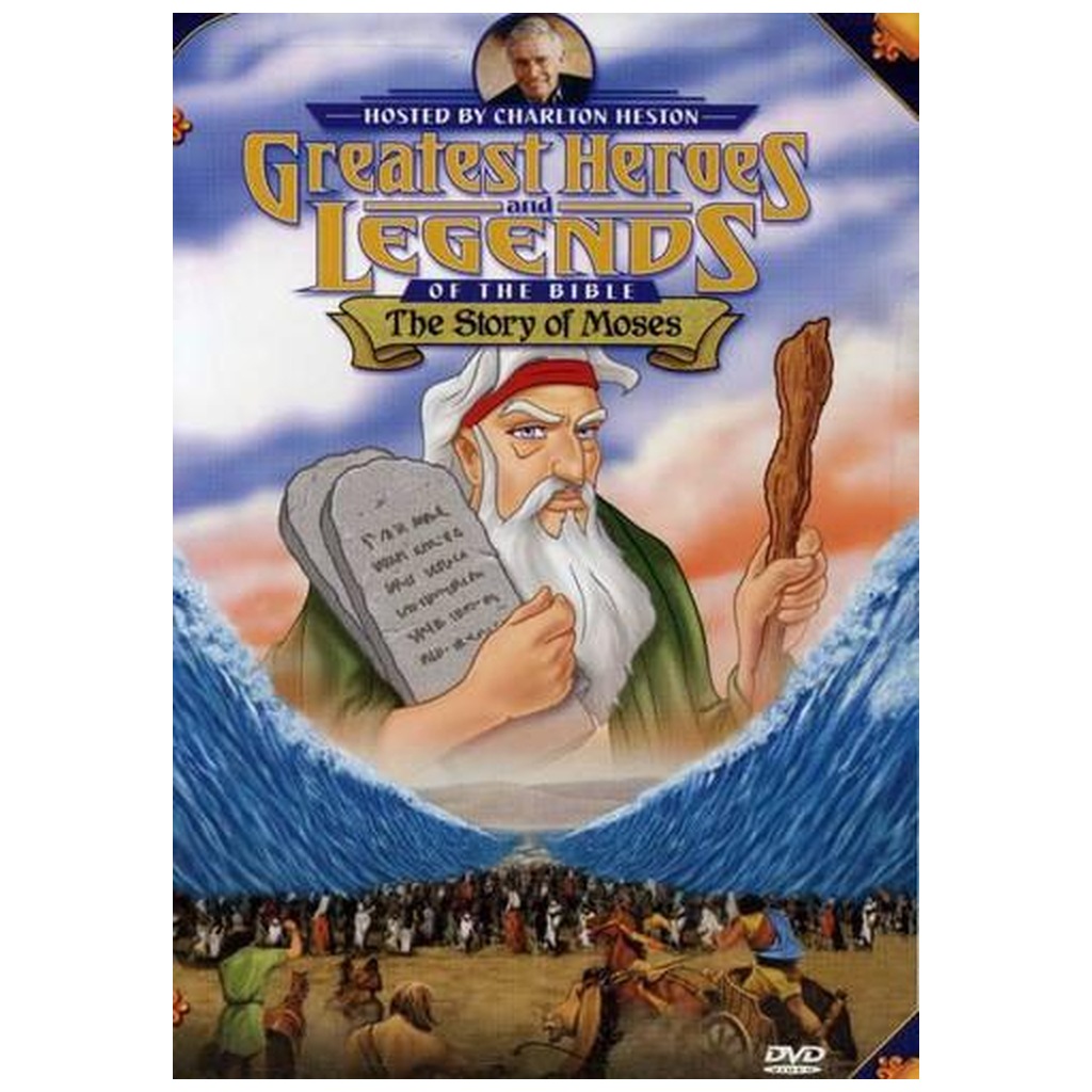 Greatest Heroes and Legends of the Bible: The Story of Moses DVD