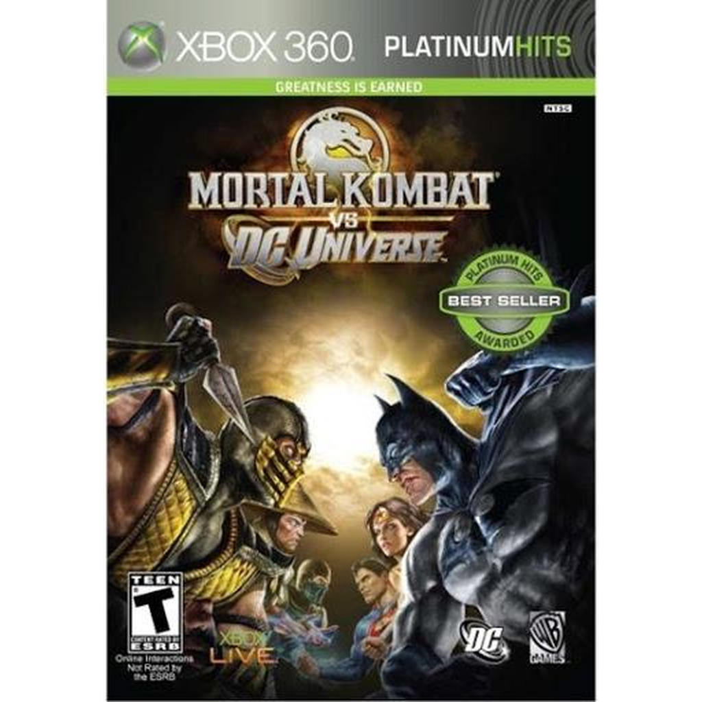 X3U-Mortal Kombat Vs. DC Universe [Platinum Hits] (No Manual)