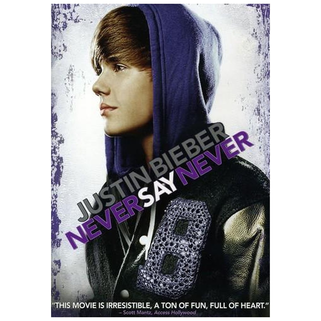 Justin Bieber: Never Say Never DVD