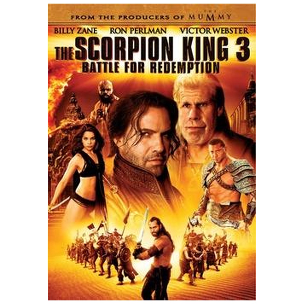 The Scorpion King 3: Battle for Redemption DVD
