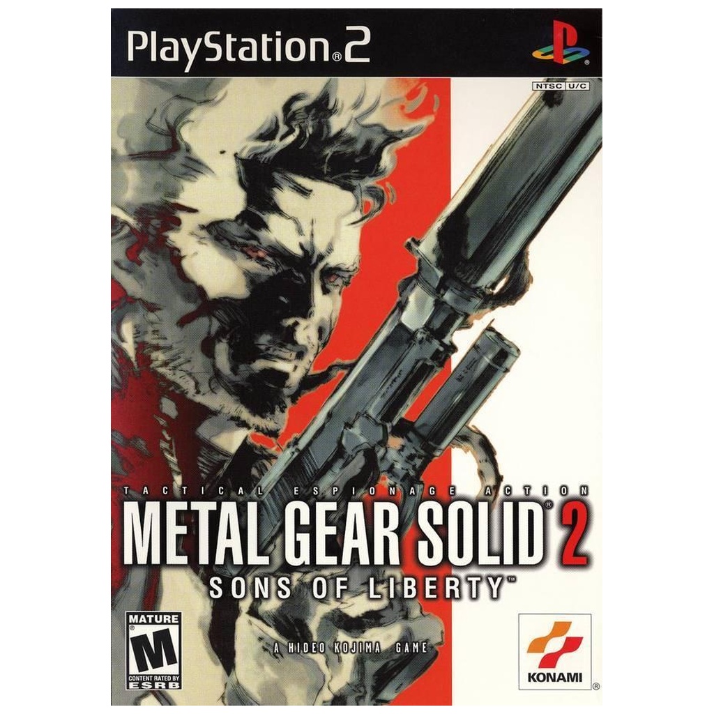 PS2U-Metal Gear Solid 2 (CIB)