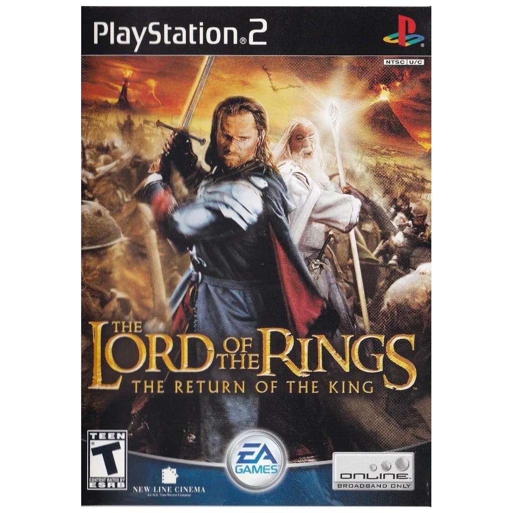 PS2U-Lord of the Rings Return of the King (CIB)