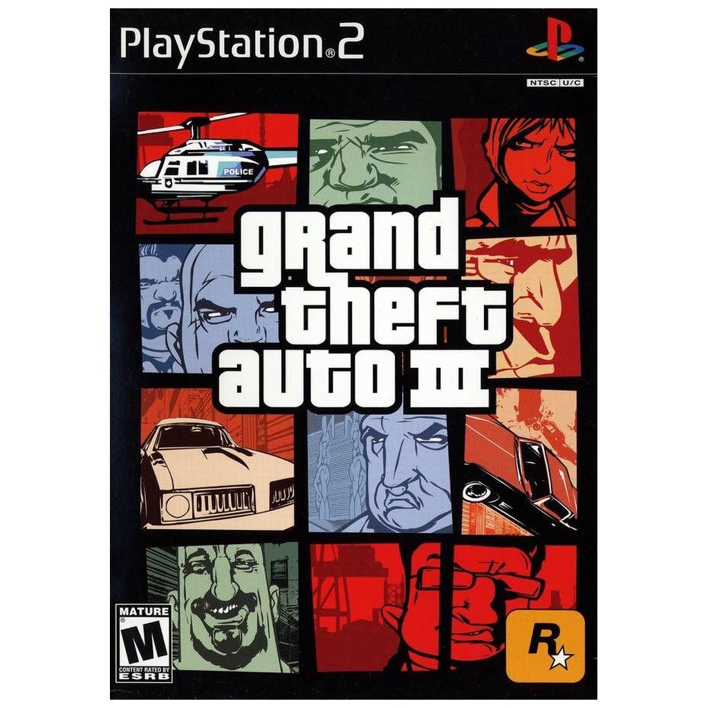 PS2U-Grand Theft Auto III (No Manual)