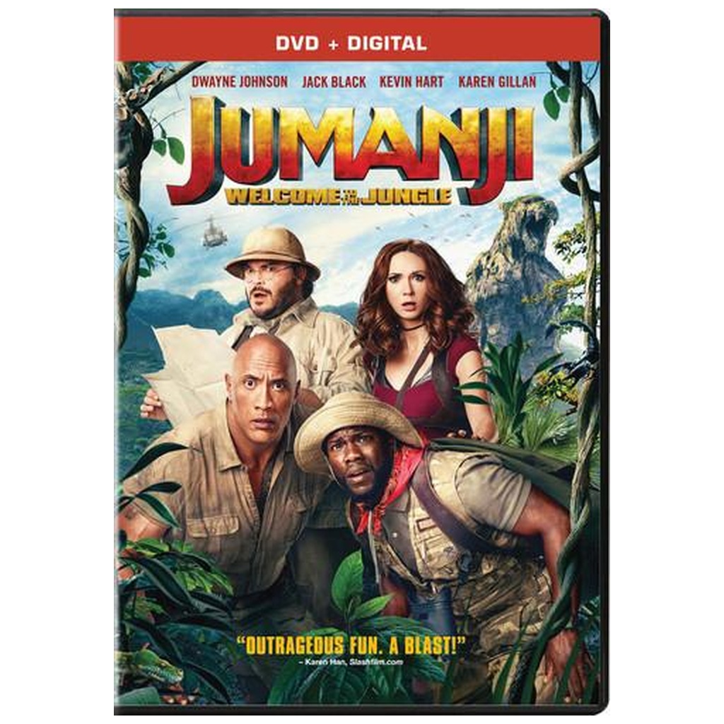 Jumanji: Welcome to the Jungle DVD